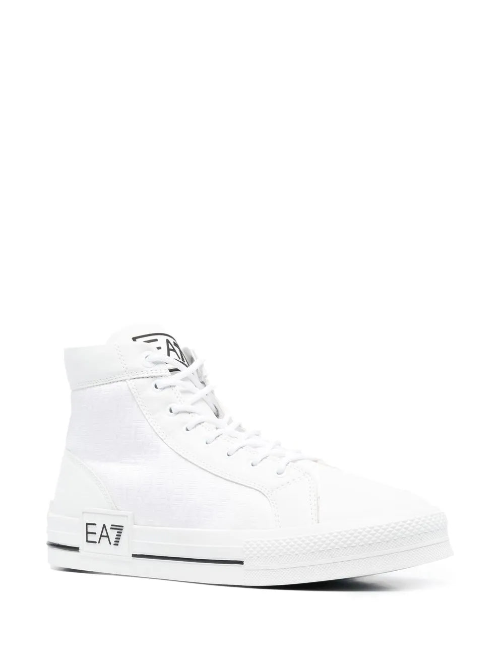 Ea7 Emporio Armani lace-up high-top sneakers