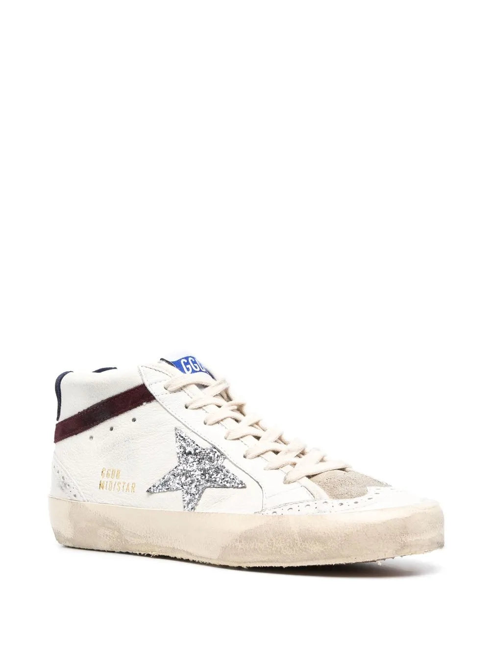 Golden Goose Mid-Star leather sneakers