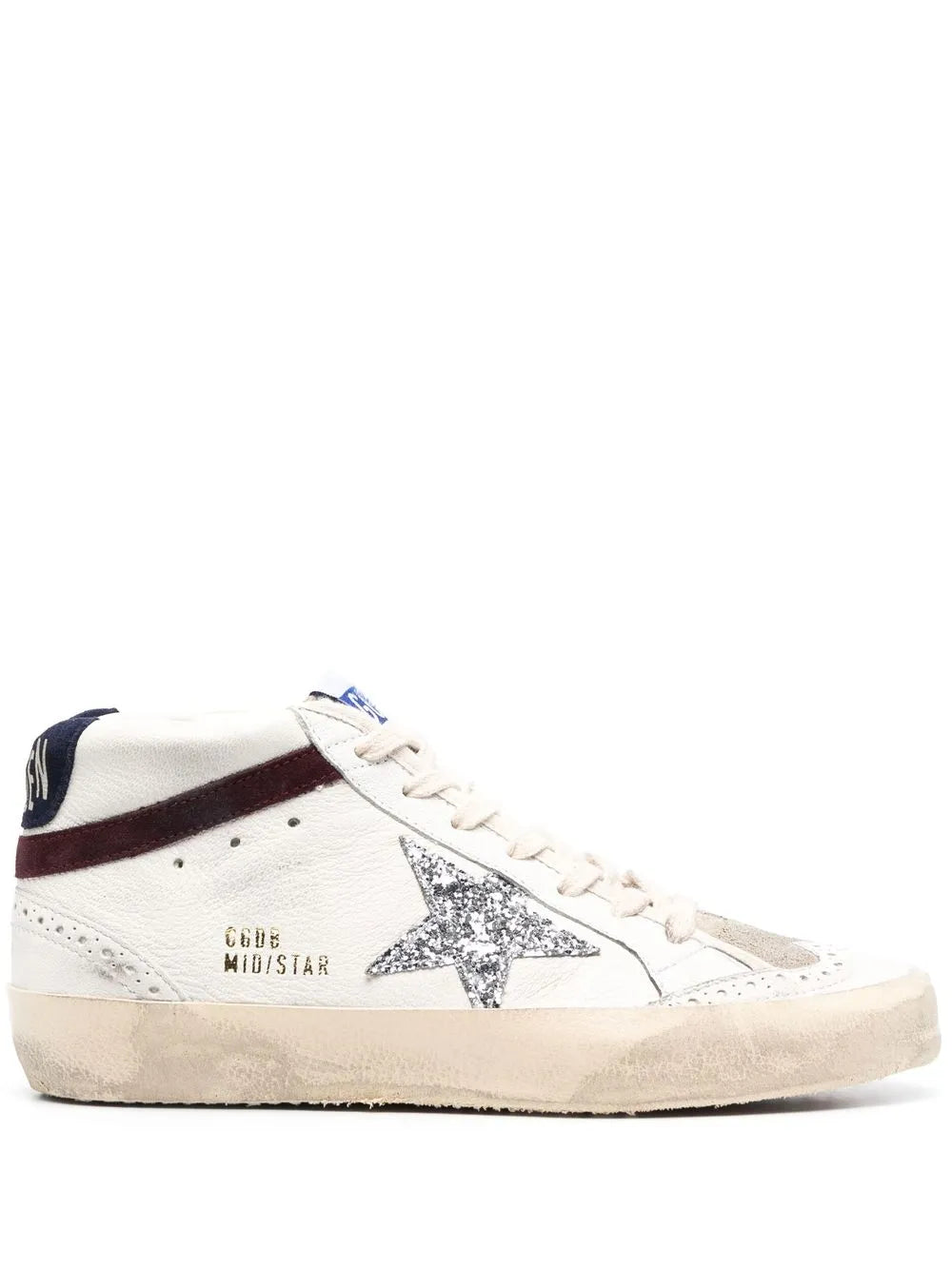 Golden Goose Mid-Star leather sneakers