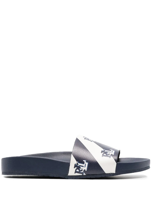 Lauren Ralph Lauren Audrina logo-print slides