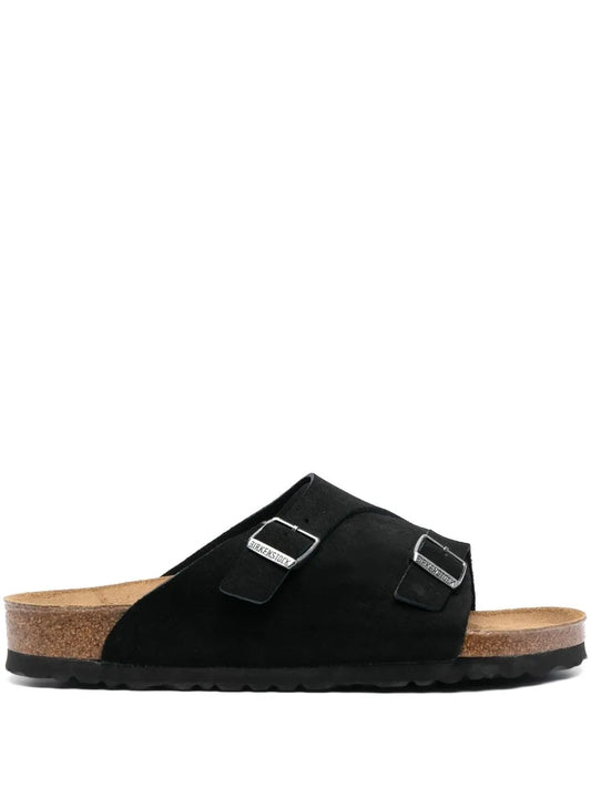 Birkenstock Zürich single-strap suede sandals