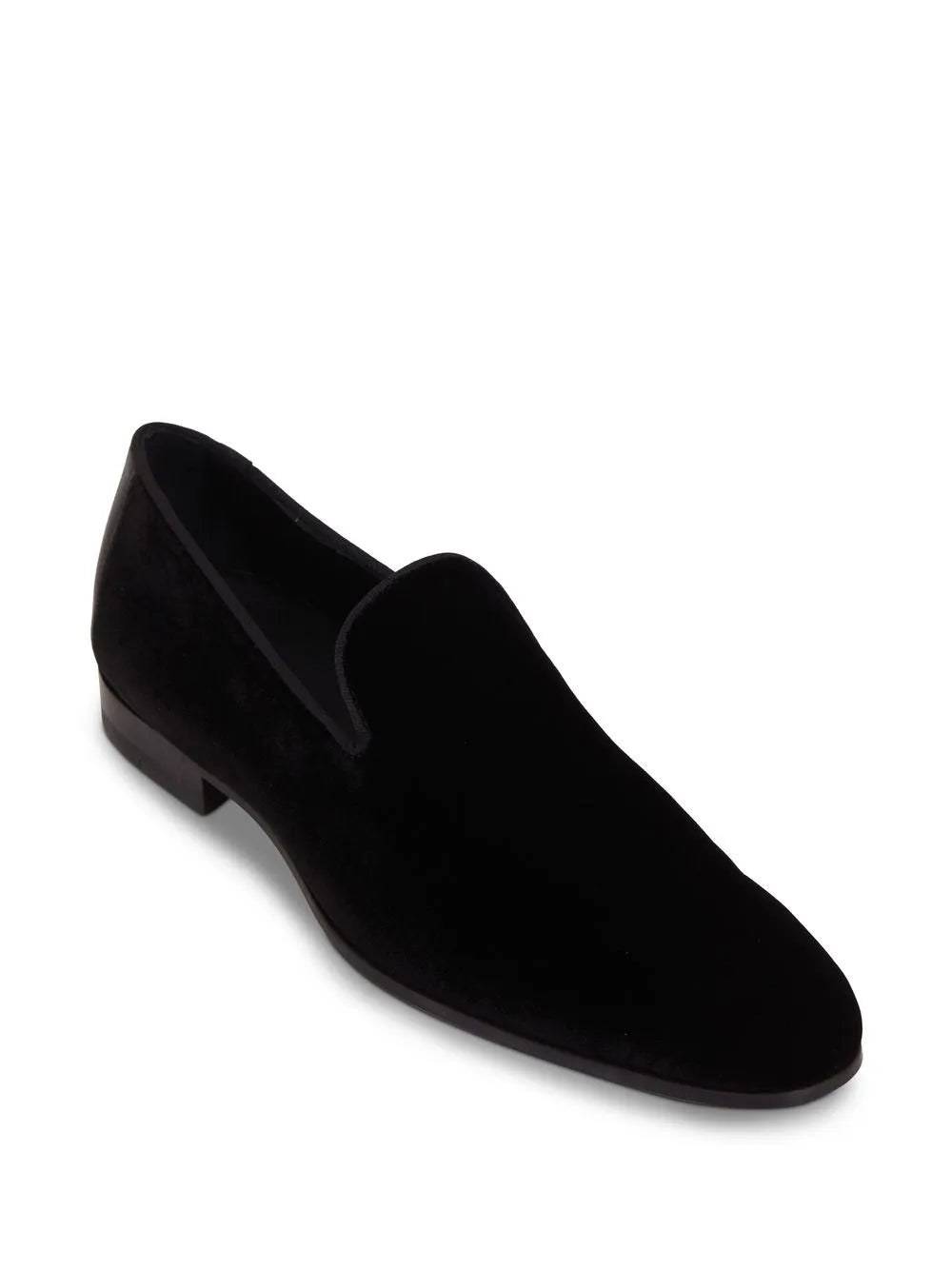 Magnanni almond-toe velvet loafers