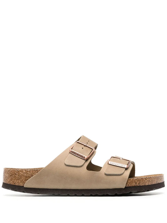 Birkenstock Arizona leather slides