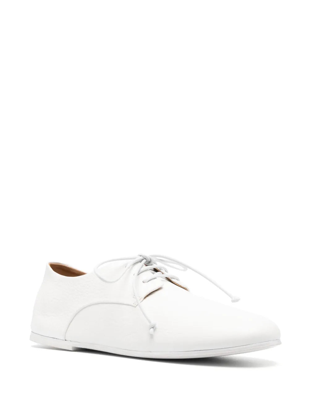 Marsèll pebbled leather lace-up oxfords