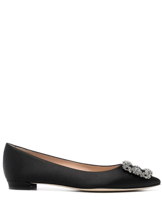 Manolo Blahnik Hangisi flat ballerina shoes