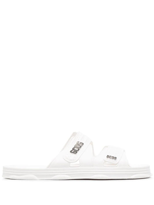 GCDS logo-print flat slides