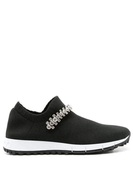Jimmy Choo Verona crystal-embellished sneakers