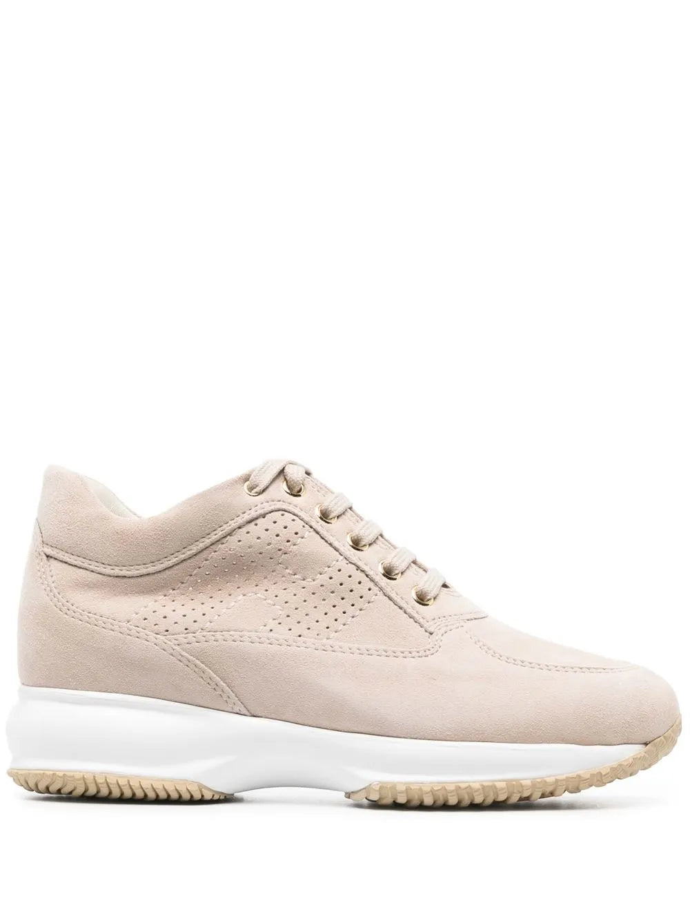 Hogan suede lace-up sneakers 