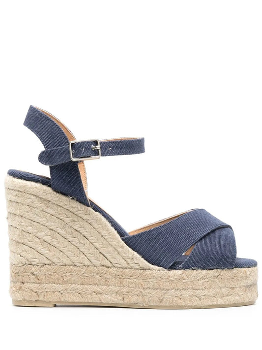 Castañer 110mm Blaudell wedge espadrilles