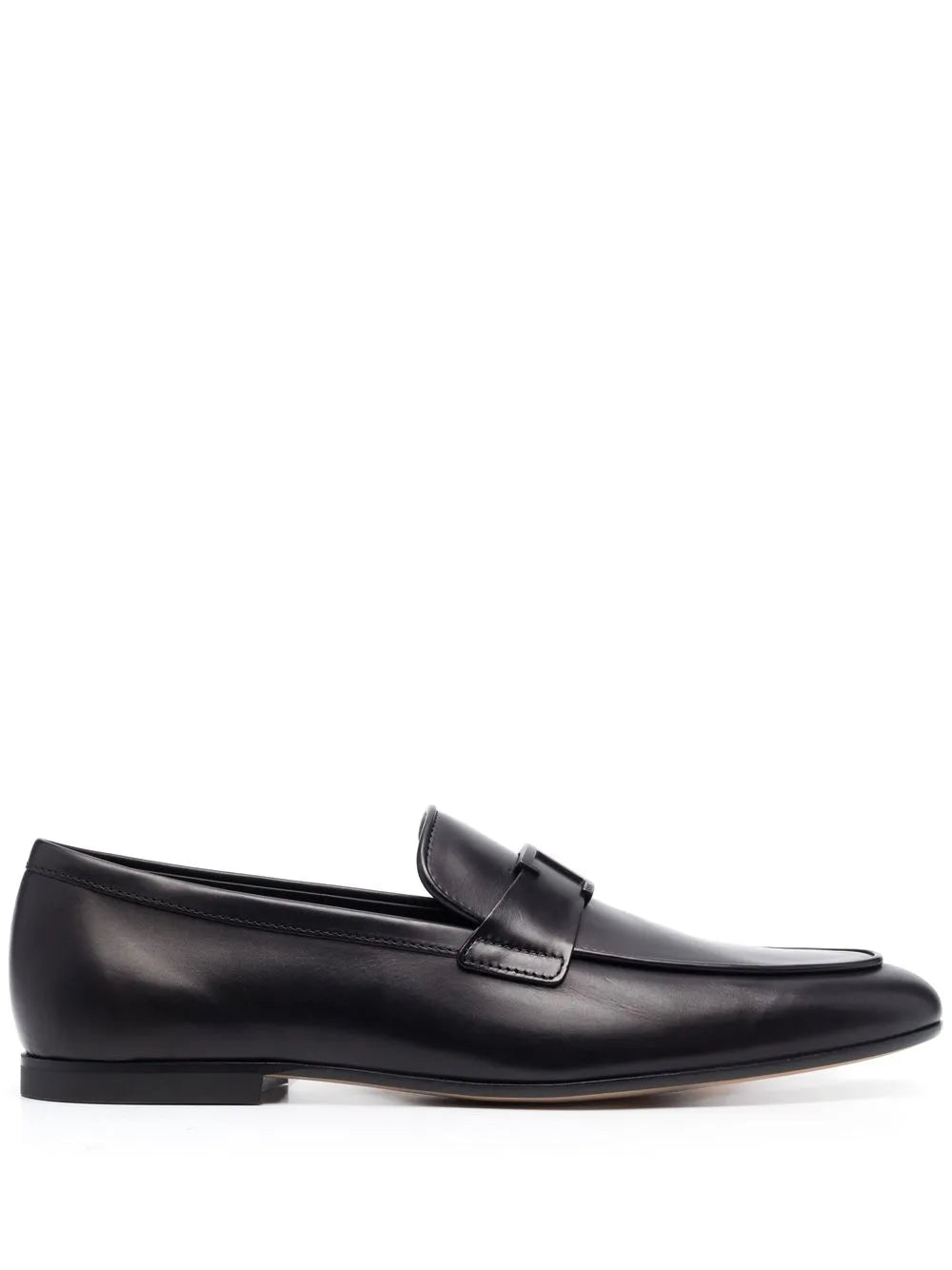 Tod's logo-plaque leather loafers