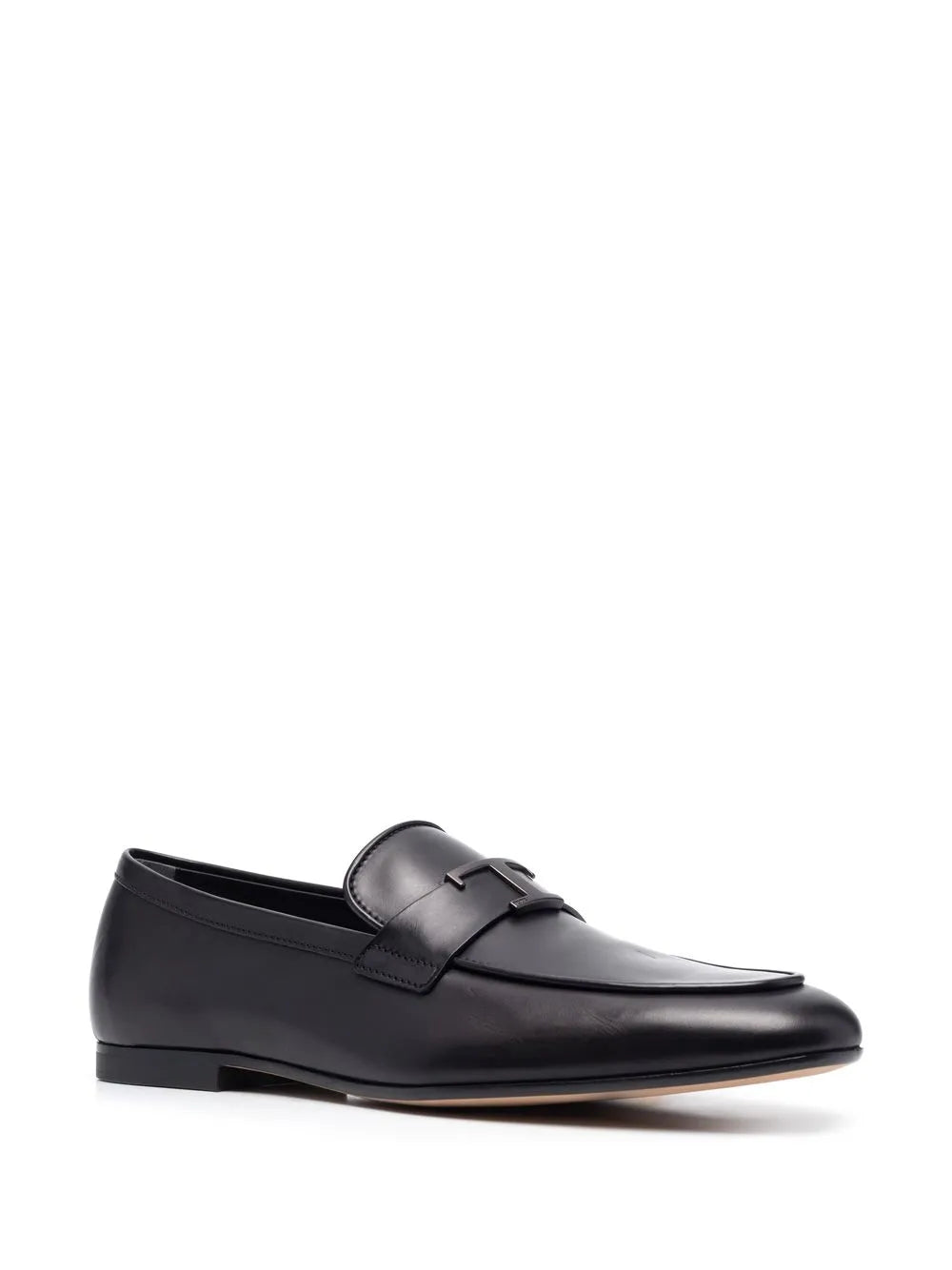 Tod's logo-plaque leather loafers