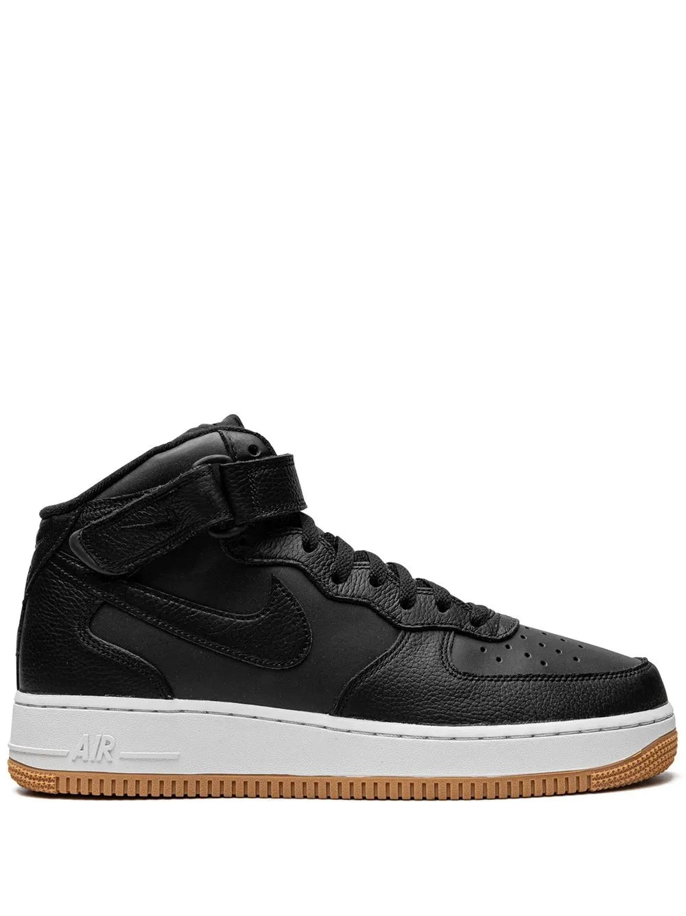Nike Air Force 1 Mid '07 LX "Black/Gum" sneakers