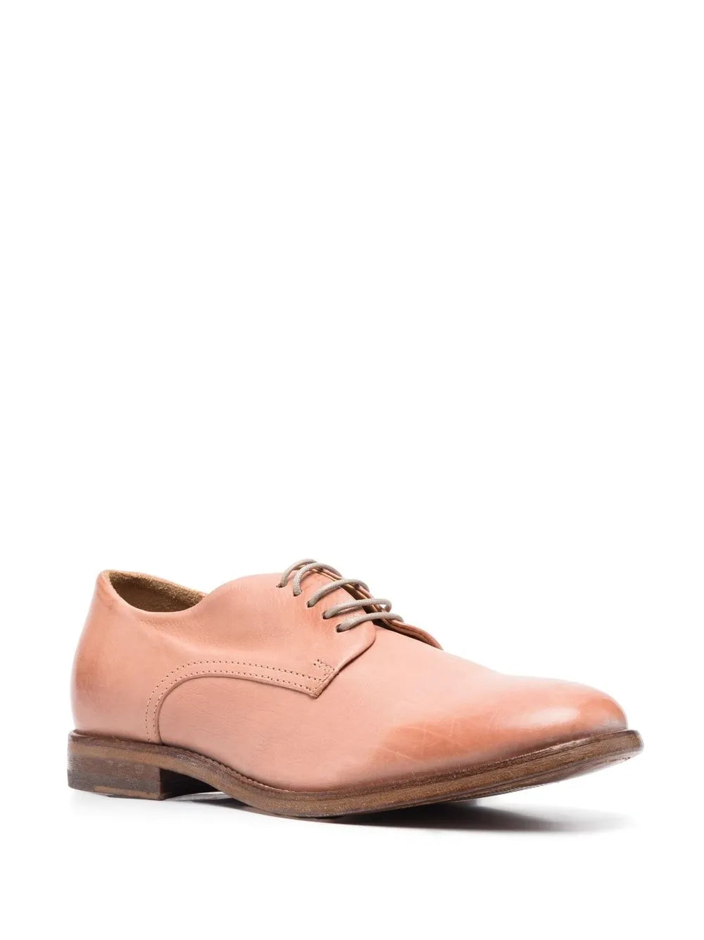 Moma leather faded-effect brogues 