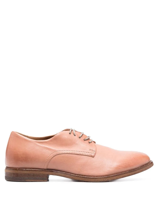 Moma leather faded-effect brogues 