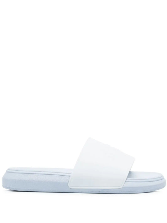 Alexander McQueen single-strap flat slides