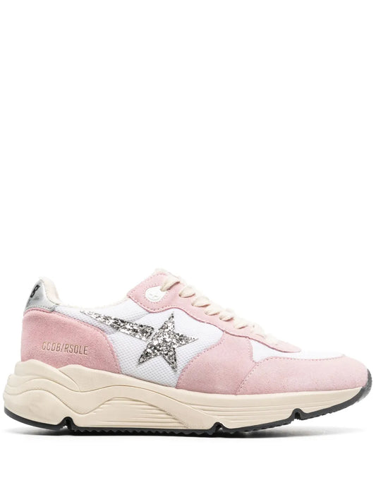 Golden Goose Running-Sole suede sneakers