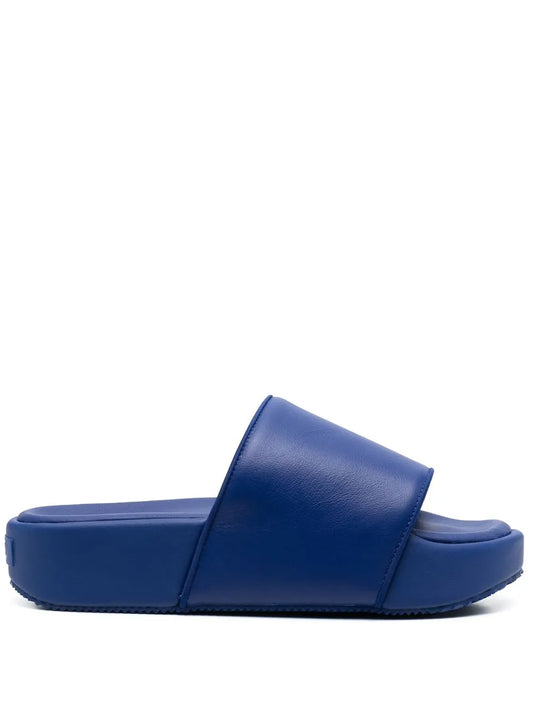 Y-3 flatform logo-patch slides