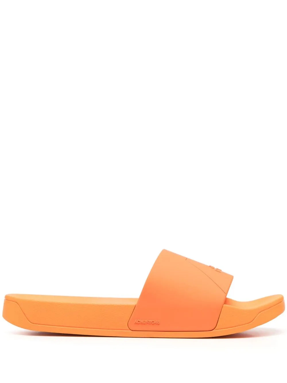 A-COLD-WALL* panelled debossed-logo slides