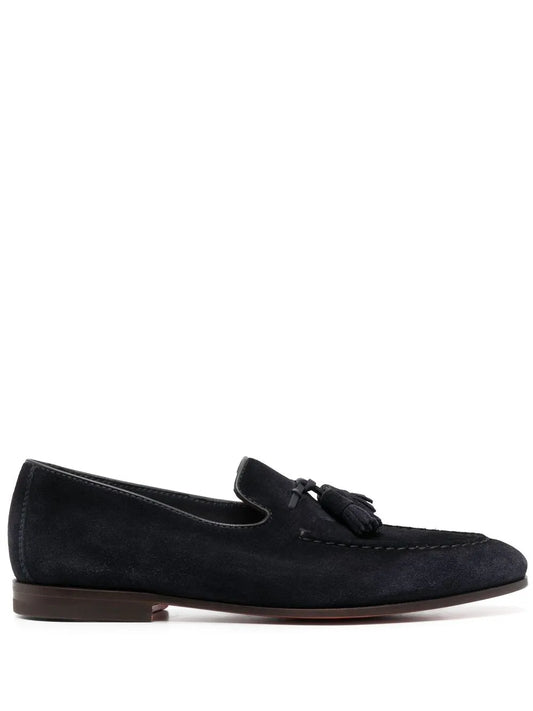 Santoni tassel detail loafers