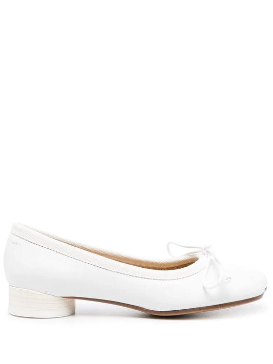 MM6 Maison Margiela Anatomic leather ballerina shoes