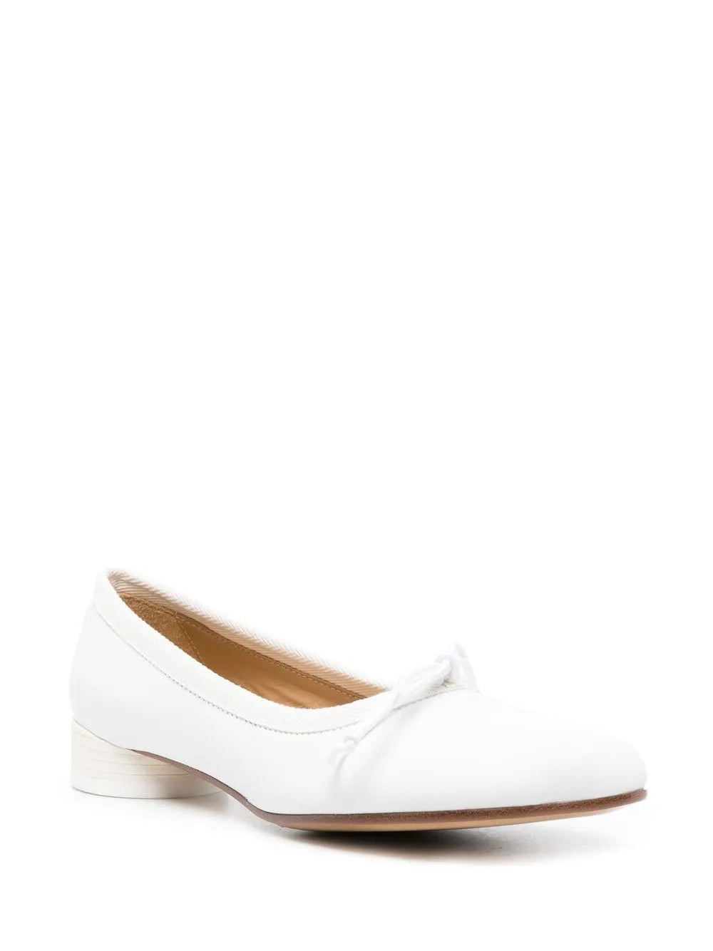 MM6 Maison Margiela Anatomic leather ballerina shoes