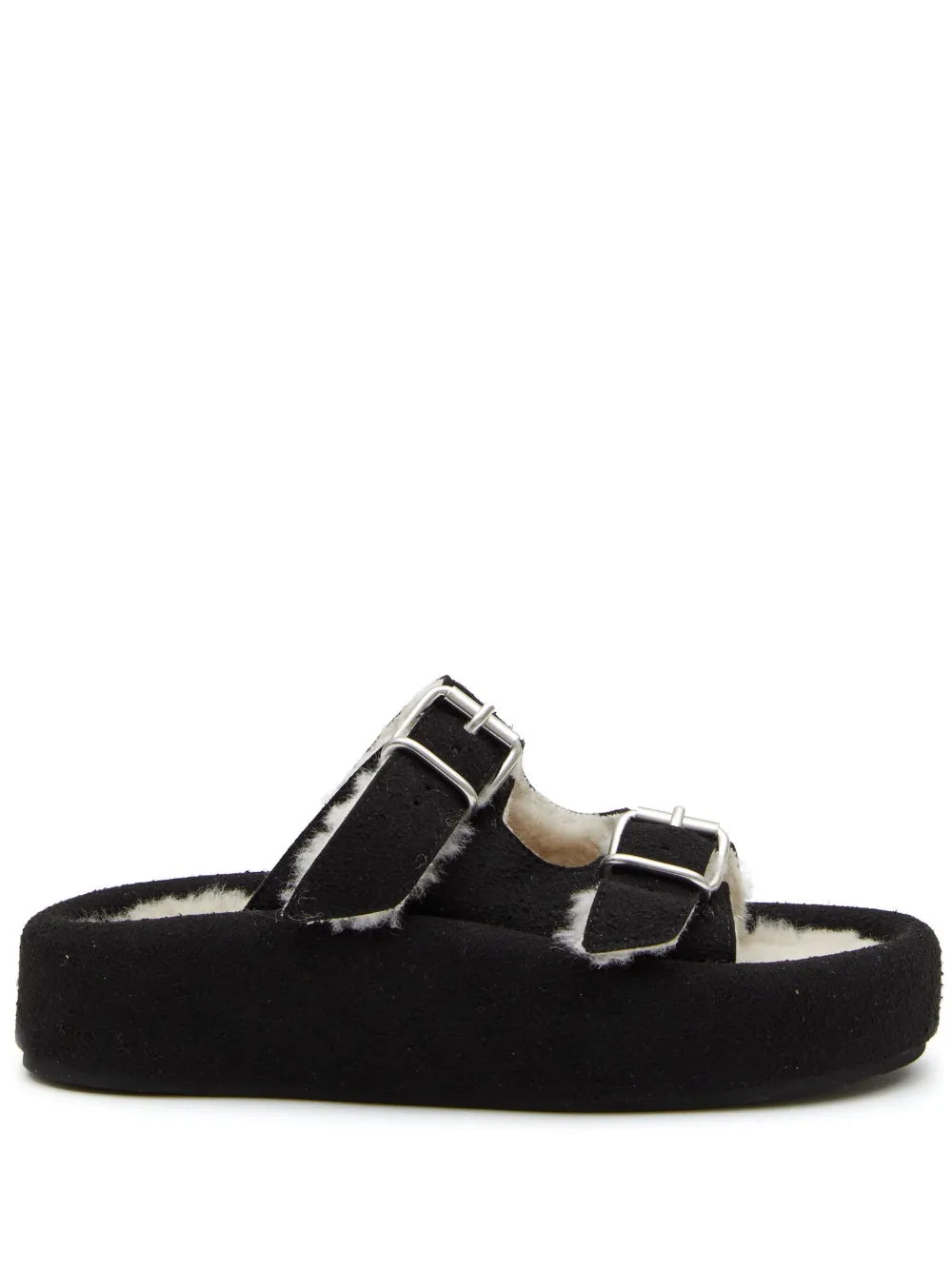 MM6 Maison Margiela double-buckle slides