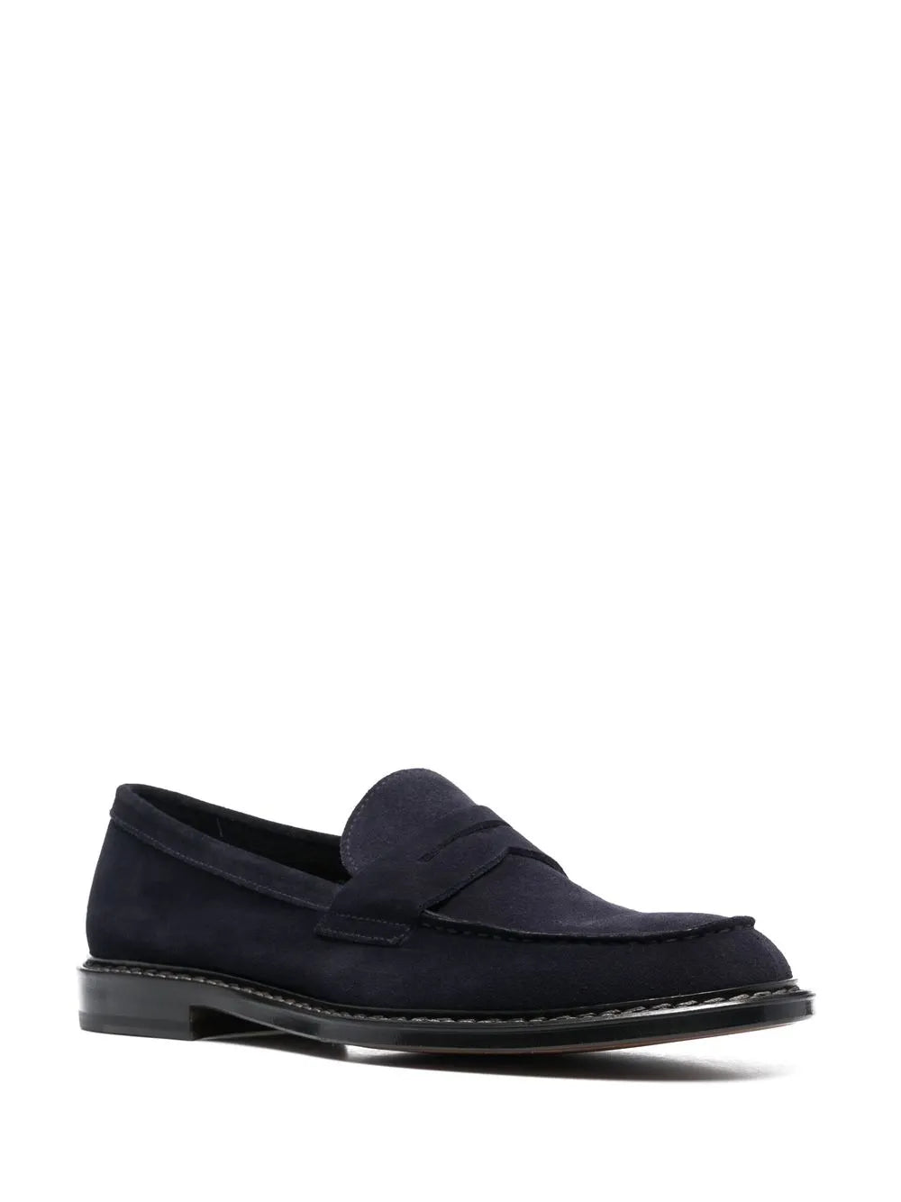 Doucal's suede penny-slot loafers