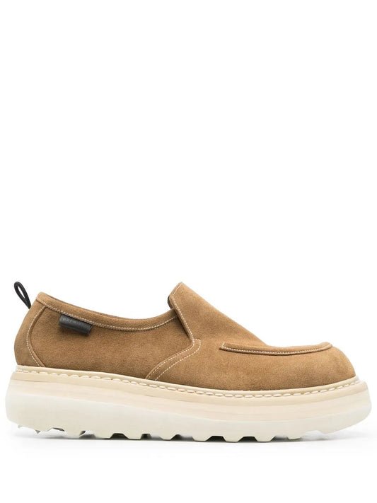 Premiata leather loafer shoes