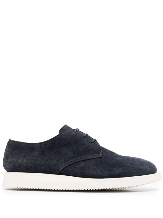 Premiata suede derby shoes