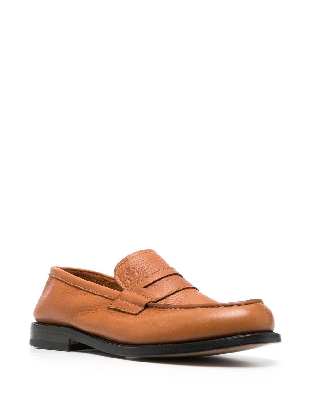 Premiata round-toe leather loafers