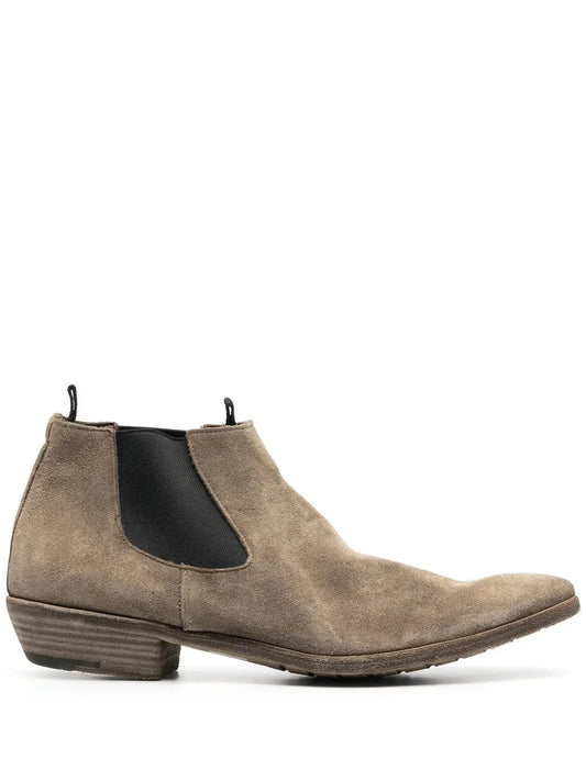 Premiata elasticated-panel ankle boots