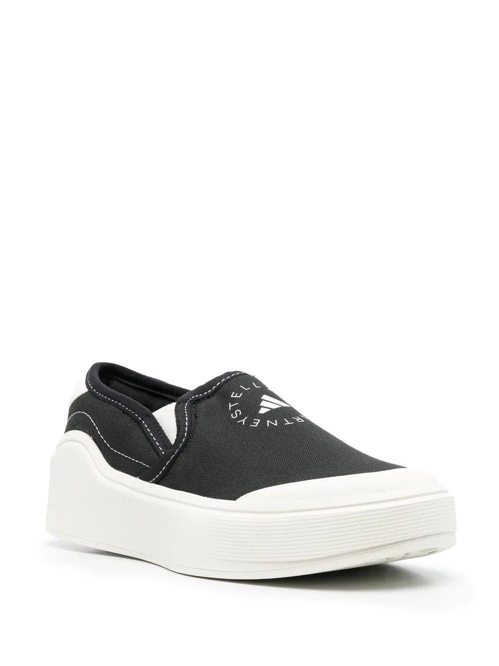 adidas by Stella McCartney logo-print slip-on sneakers