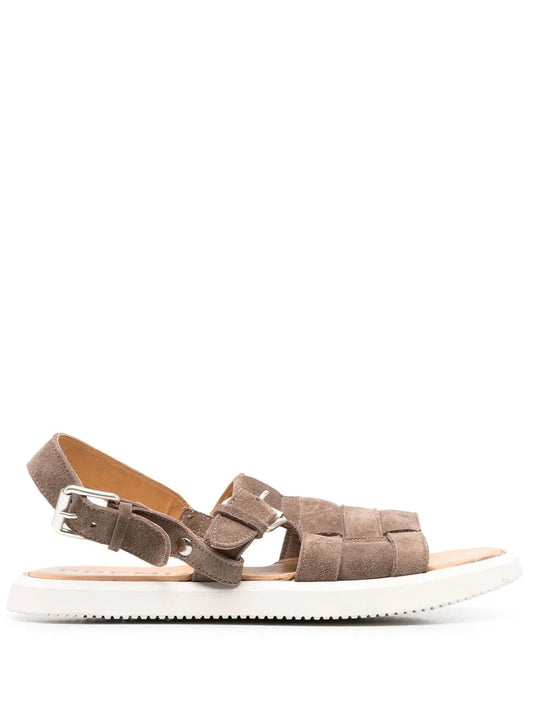 Premiata interwoven-straps flat sandals