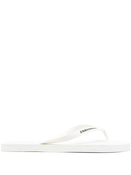DSQUARED2 embossed-logo flip flops