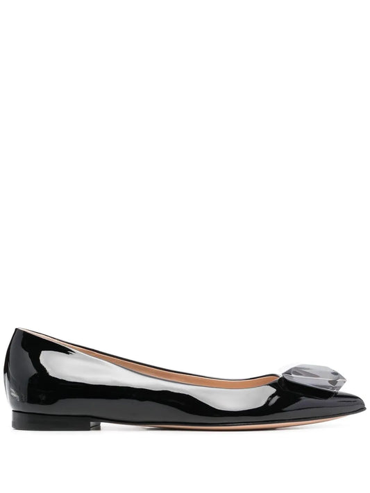 Gianvito Rossi Jaipur crystal-embellished shoes
