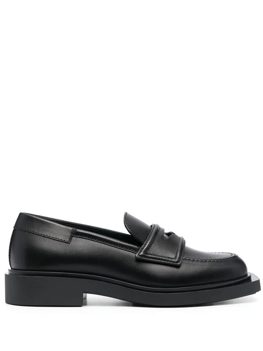 3juin tonal leather loafers