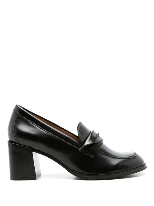 Sarah Chofakian Eliza 70mm heeled loafers