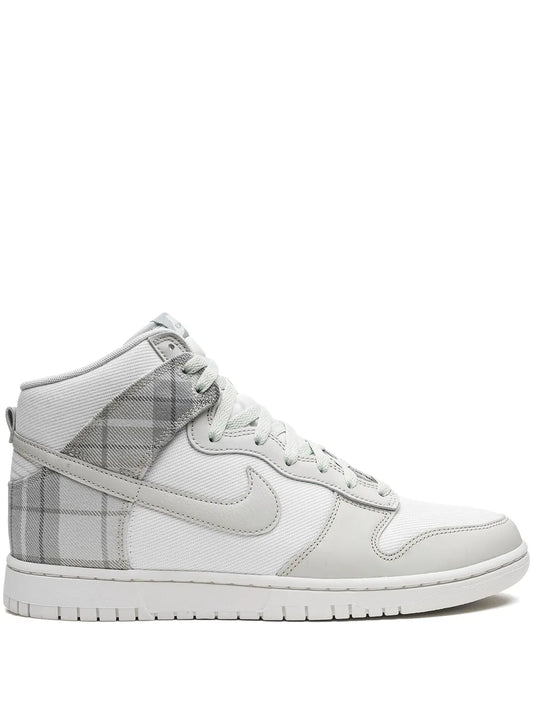 Nike Dunk High "Plaid - Summit White" sneakers