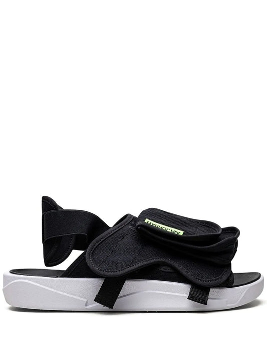 Jordan LS "Ghost Green" slides