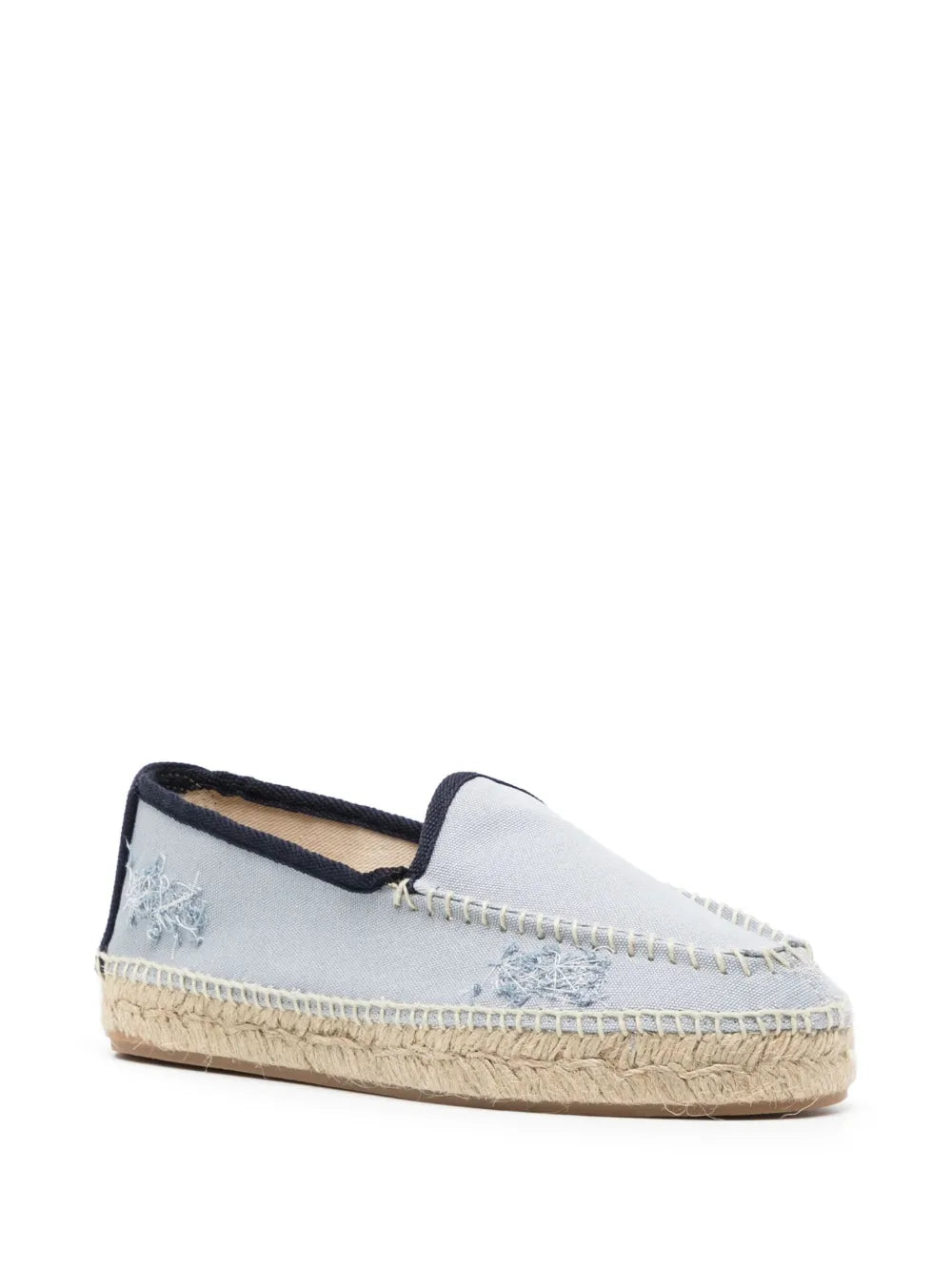 Maison Margiela embroidered canvas espadrilles