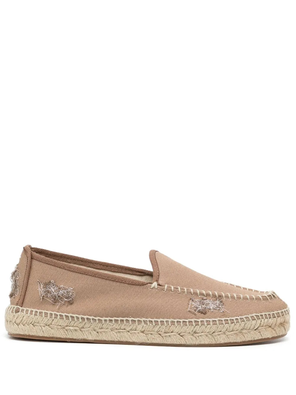 Maison Margiela embroidered canvas espadrilles