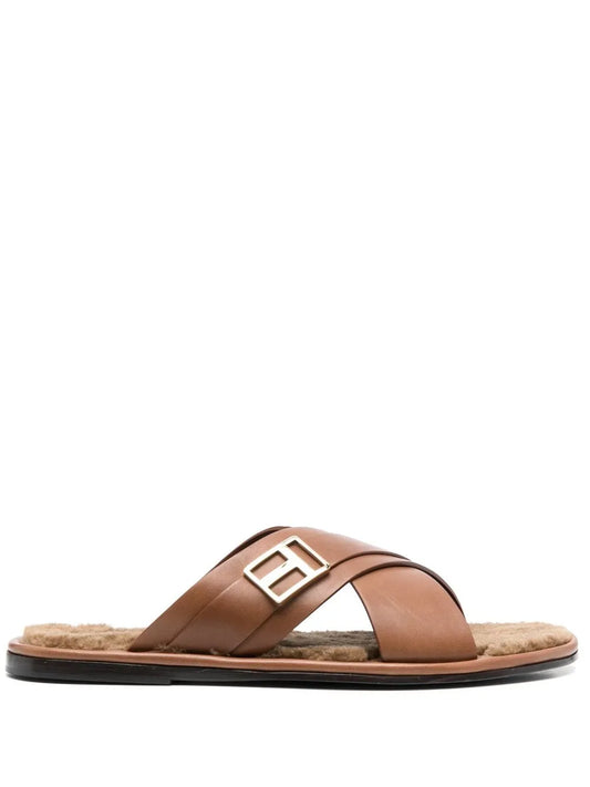 TOM FORD Wicklow leather sandals