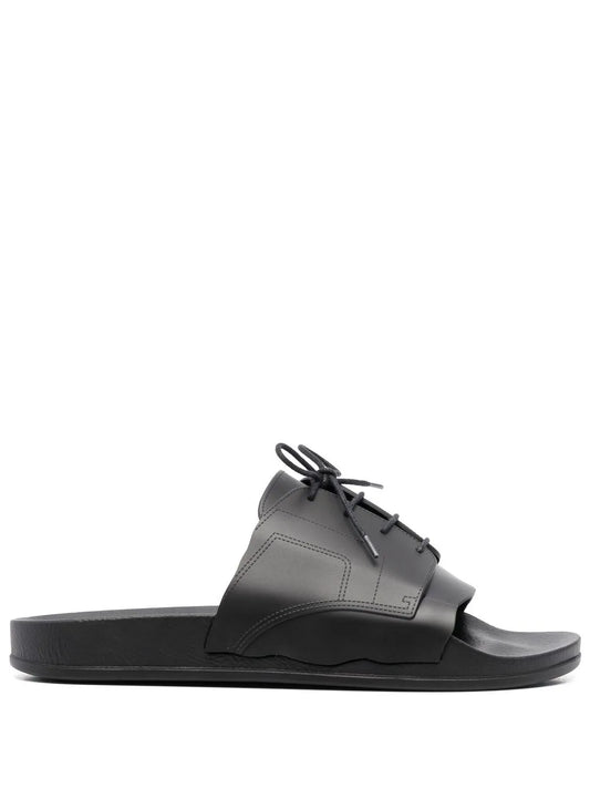 Maison Margiela lace-up pool slides