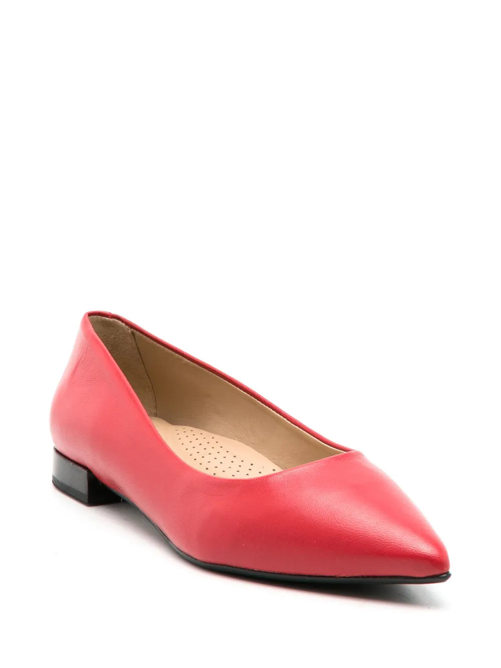 Sarah Chofakian Francesca pointed-toe ballerina shoes