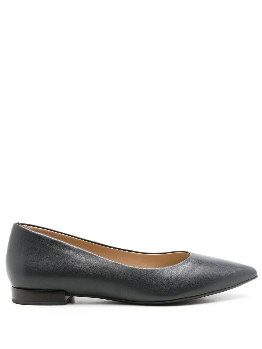 Sarah Chofakian Francesca leather ballerina shoes
