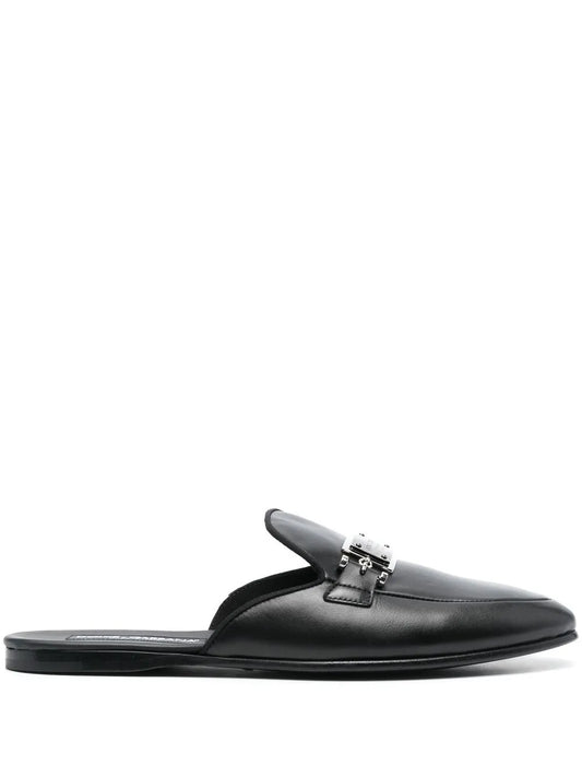 Dolce & Gabbana logo-plaque loafers