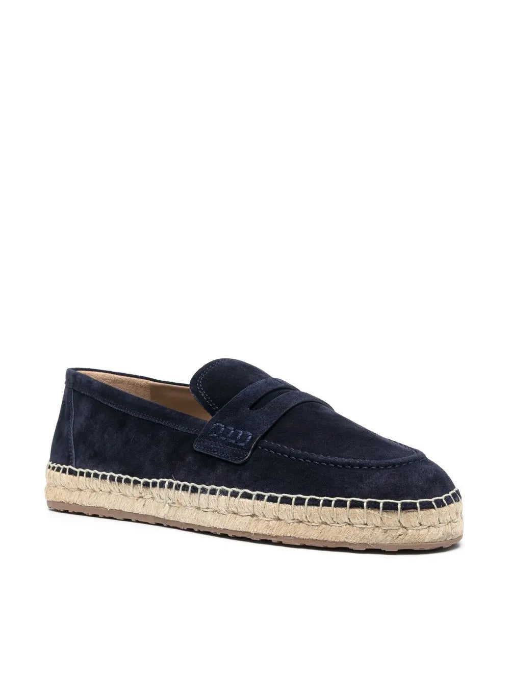 Gianvito Rossi suede / jute espadrilles