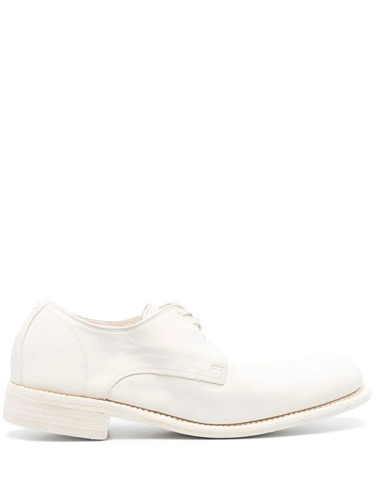 Guidi leather derby shoes