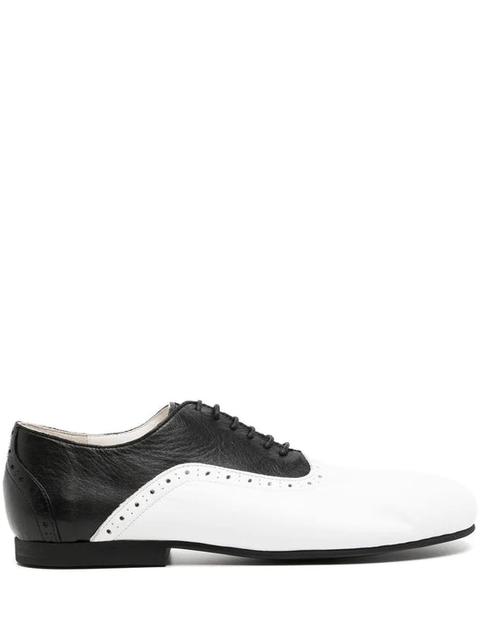 Comme des Garçons Homme Plus two-tone leather derby shoes