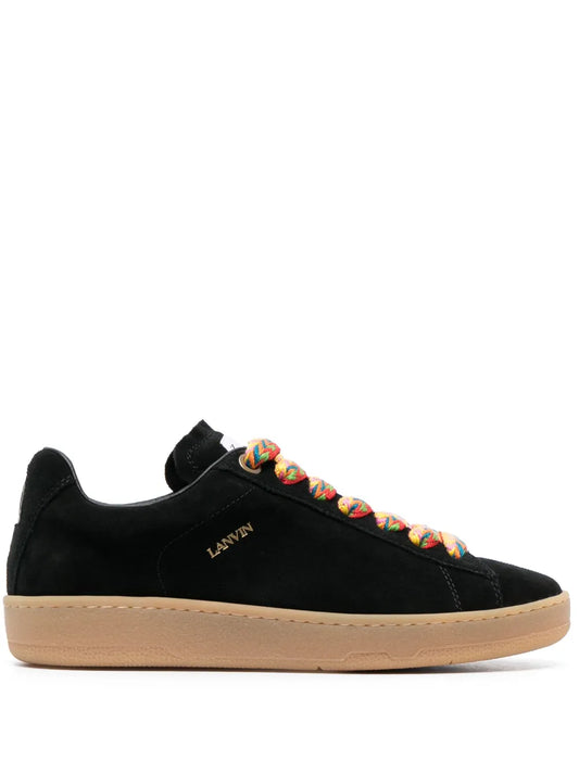 Lanvin Lite Curb suede sneakers